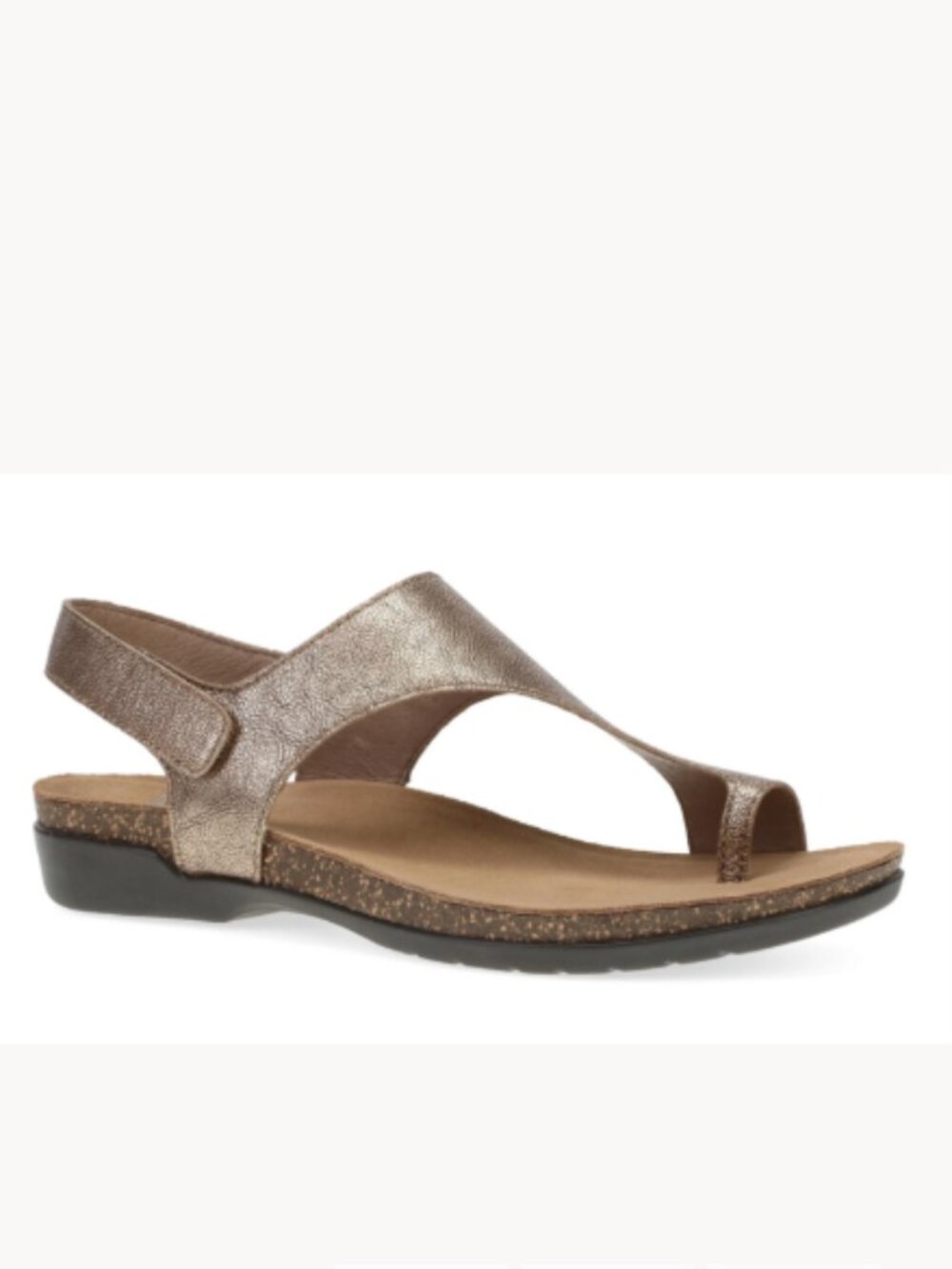 Dansko Reece Tan/Brown Waxy Burnished Leather Sandals EU 40 US Women’s 9.5–10